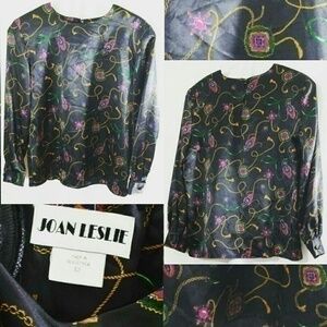 ☄Vintage Joan Leslie Ropes & Chains Shirt